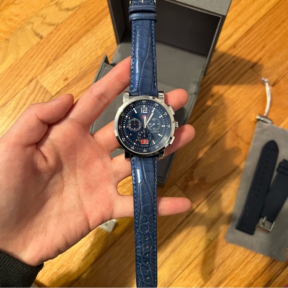 Michele watch with extra band - Picture 7 of 8